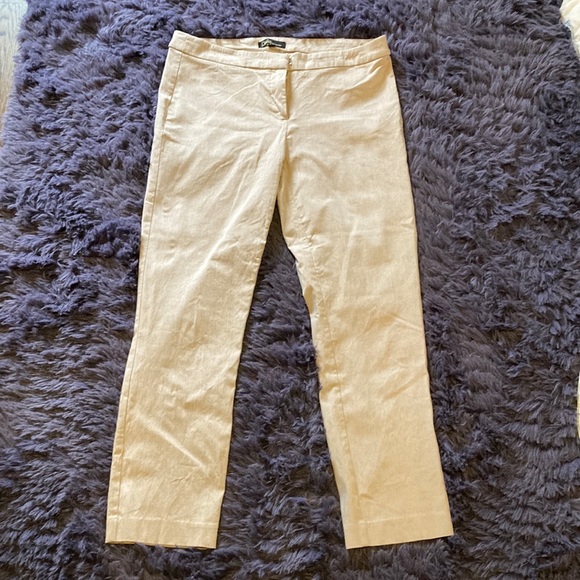 Dalia light tan ankle Pants‎ - Picture 2 of 7